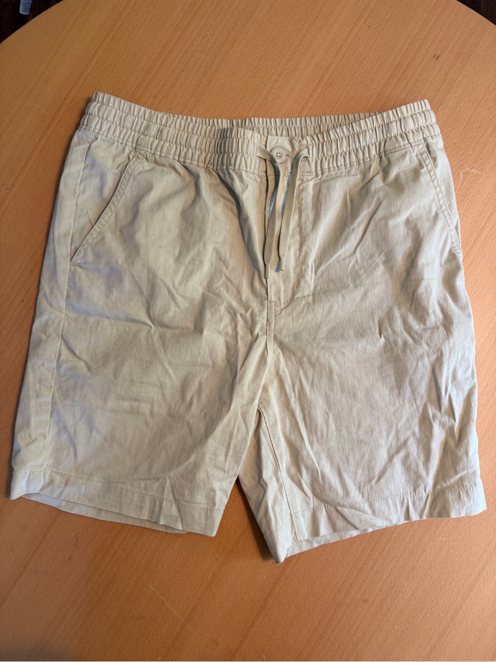 Patagonia Men's Cream Drawstring Casual Shorts